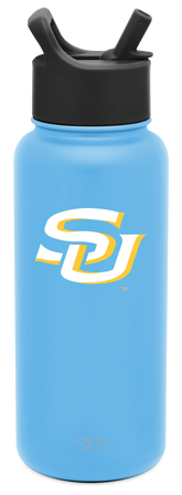 Collegiate Summit Water Bottle with Straw Lid