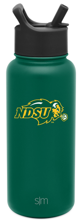Collegiate Summit Water Bottle with Straw Lid