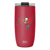 NFL Voyager Tumbler with Clear Flip Lid & Straw
