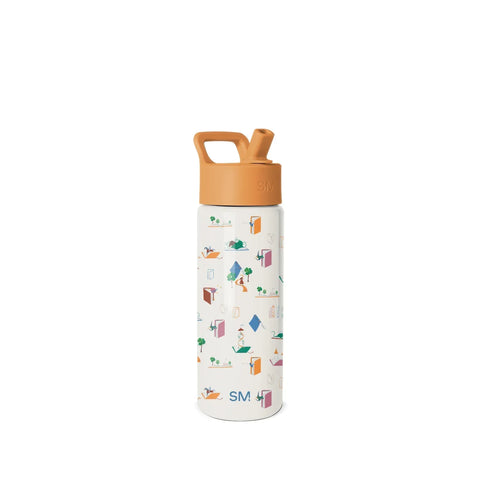 Summit Kids Water Bottle with Straw Lid