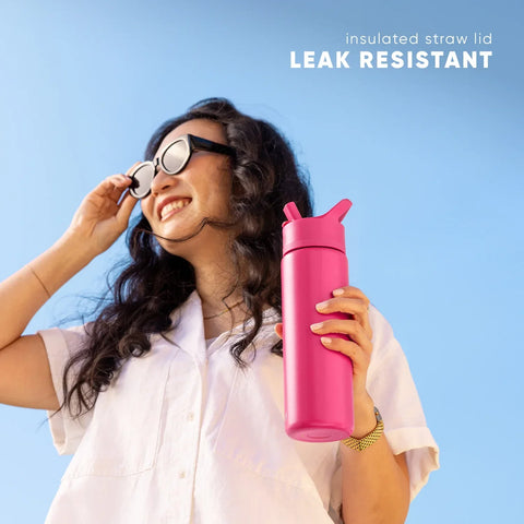 Summit Kids Water Bottle with Straw Lid