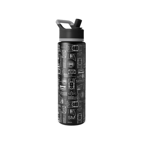 Summit Water Bottle with Straw Lid