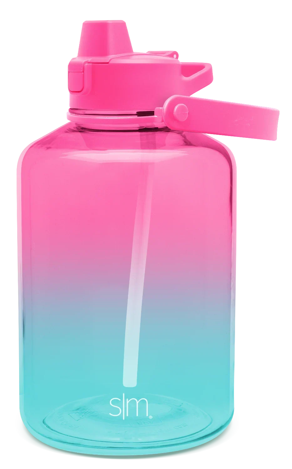 Plastic Summit With Simple Flip Silicone Straw Lid