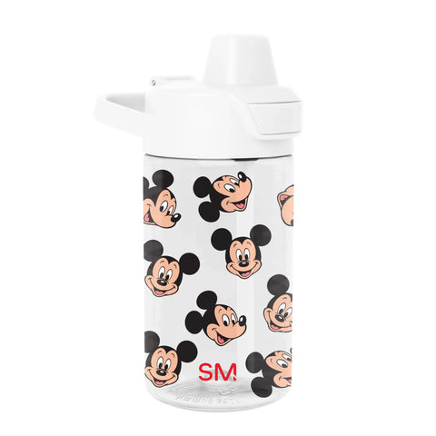 Summit Kids Plastic Water Bottle with Simple Flip Straw Lid