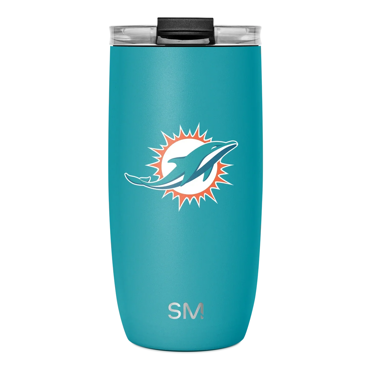 NFL Voyager Tumbler with Clear Flip Lid & Straw